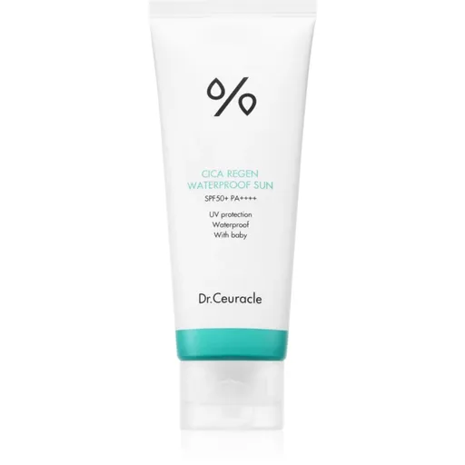 Dr.Ceuracle Cica Regen Waterproof Sun vodeodolný opaľovací krém na tvár SPF 50+ 100 ml