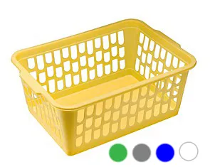 HEIDRUN - Košík plastový 36x25x14cm, rôzne farby