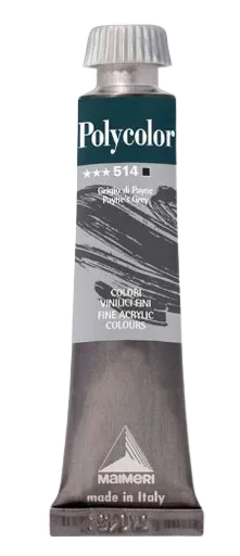 MAIMERI POLYCOLOR - Jemné vinylové farby 514 - paynes grey, 20 ml