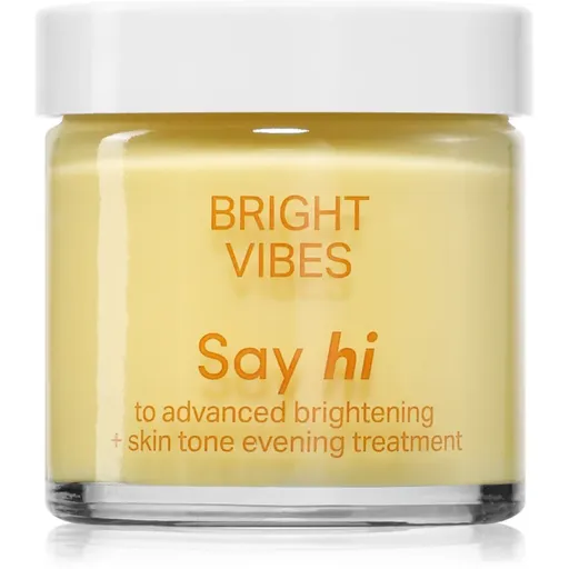 Say Hi Bright Vibes rozjasňujúci krém pre pleť s hyperpigmentáciou 50 ml