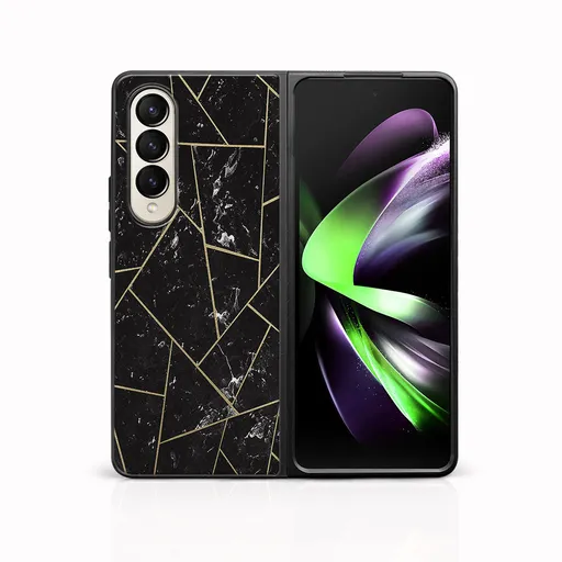 MY ART Ochranný kryt pre Samsung Galaxy Z Fold4 5G POLYGONAL (150)