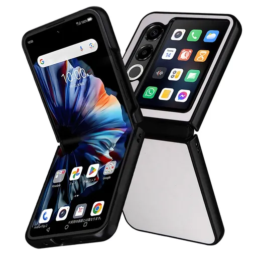 LEATHER Ochranný kryt pre ZTE Nubia Flip 2 5G biely