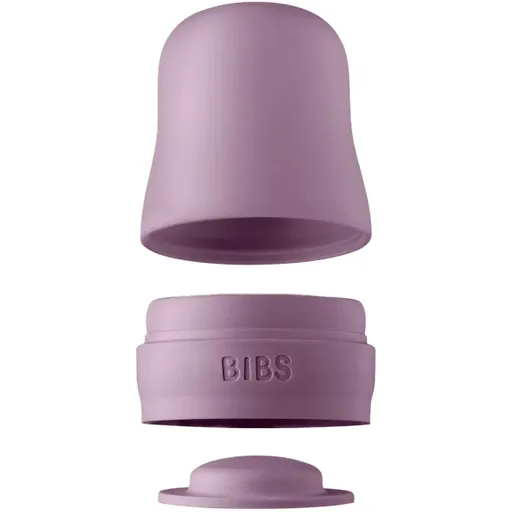 BIBS Baby Glass Bottle Cap skrutkovací uzáver na fľašu Mauve 1 ks