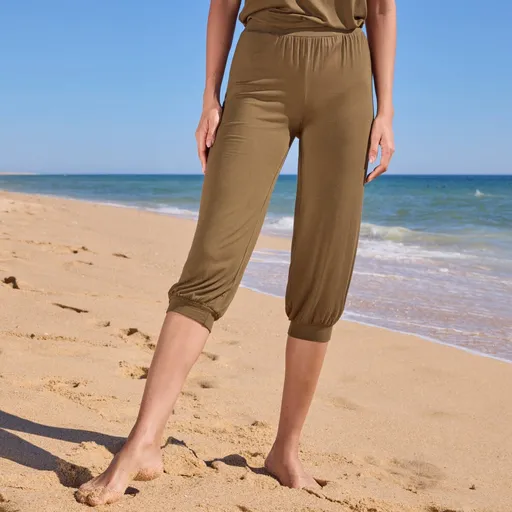 3/4 nohavice pumpky zakončené pružným lemom