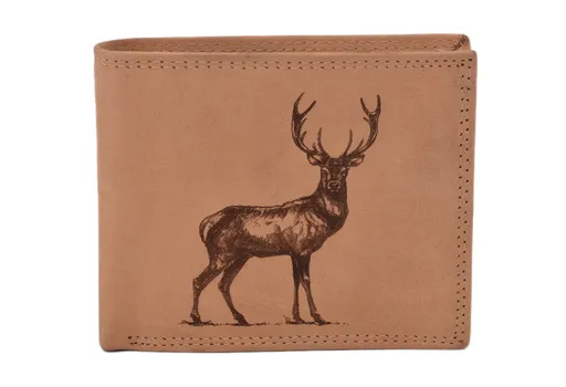 Pánska peňaženka MERCUCIO natural vzor 4 jeleň celý 2911911
