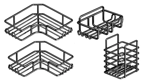 MAKRO - Polička rohová sada