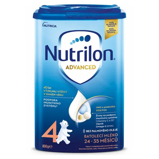 NUTRILON 4 Advanced Pokračovacie batoľacie mlieko od 24-36 mesiacov 800 g