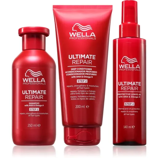 Wella Professionals Ultimate Repair Set výhodné balenie pre poškodené vlasy