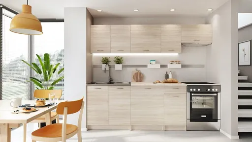 Artstolk Kuchynská linka MELA | dub sonoma 1,8 - 2,4 m