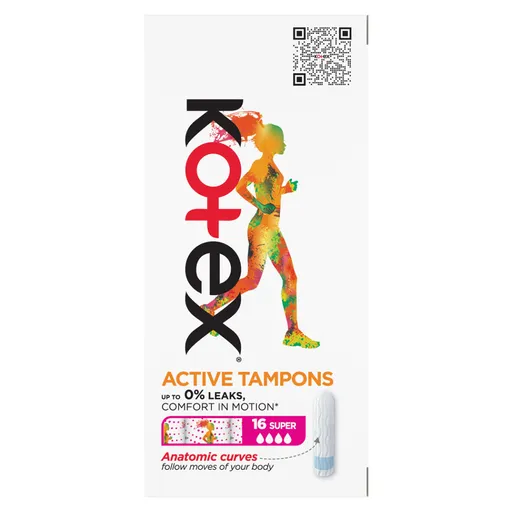 KOTEX Tampóny Active Super 16 ks