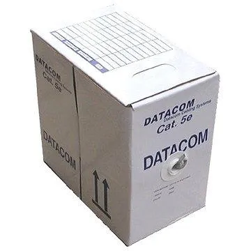 Datacom, licna (lanko), CAT5E, UTP, 305 m/box zelený (1158)