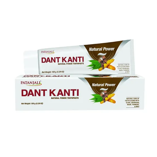 Ajurvédska zubná pasta Patanjali DANT KANTI Natural Power 150 g