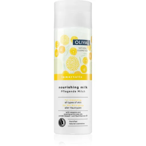 Olival Immortelle Nourishing Milk čistiace pleťové mlieko 200 ml