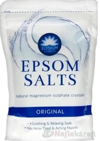Elysium Spa Original relaxační koupelová sůl s přírodním magnesiem 450 g