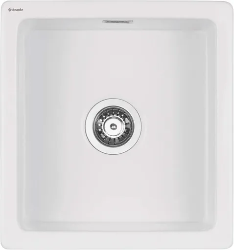 DEANTE DEANTE - Sabor biela - Keramický drez, 1 - bowl ZCB_A103