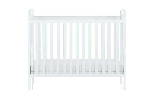 Elvisia Detská postieľka ALICIA sťahovací bok | biela 50 x 100 cm