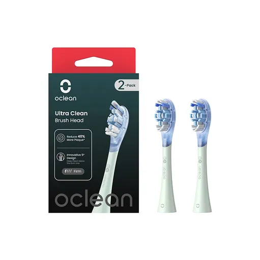 OCLEAN Ultra Clean UC01 náhradná hlavica zelená 2ks