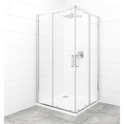 Sprchový kút štvorec 100x100 cm SAT TEX SATBKTEXQ100CRT