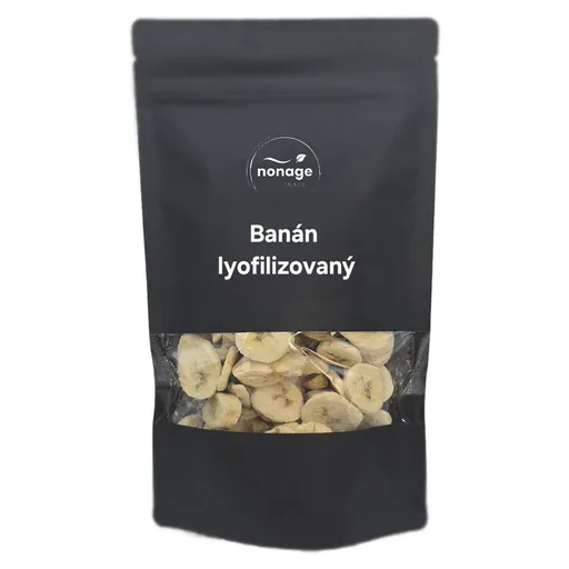 NONAGE Banán plátky lyofilizované 80 g