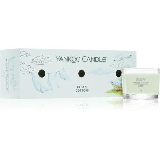 Yankee Candle Clean Cotton darčeková sada
