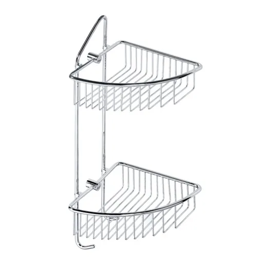 Bemeta Cytro rohová polička chróm 146208232