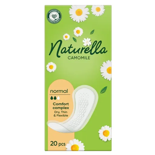 NATURELLA Intímky Normal Camomile 20 kusov