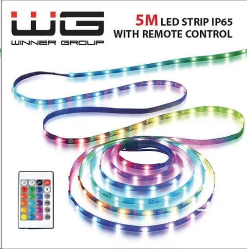WG - LED pásik WG14, 5 metrov, s ovládačom, IP 65, USB-A