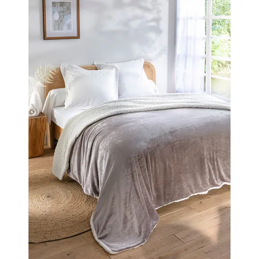 Obojstranná deka sherpa a fleece