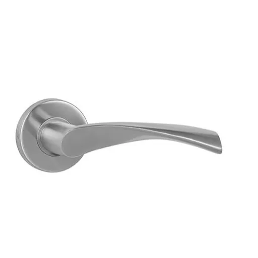 Kľučka Naturel Tornado R brúsená nerez bez spodnej rozety TORNADORBNBEZ.