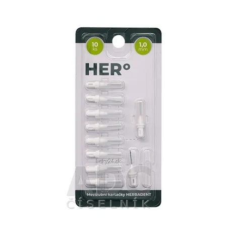 HERBADENT HERo ELECTRA Medzizubná kefka 1,0 mm
