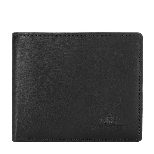 Malá pánska peňaženka z kože čierna 14-1-953-1