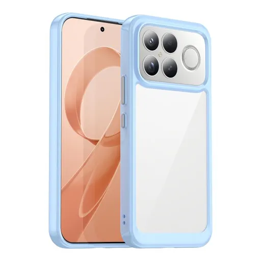 CRYSTAL Ochranný kryt pre POCO F8 Ultra modrý