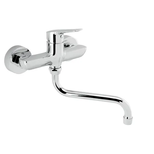 Novaservis Metalia 54 drezová - umývadlová batéria s otočným ramienkom 150 mm chróm 54070/t,0 54070T.0