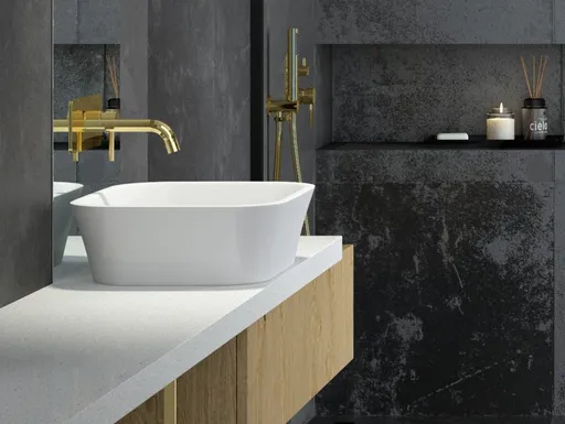 BESCO - Umývadlo ASSOS - na dosku KEASSNDW