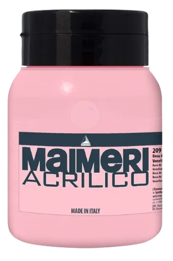 MAIMERI ACRILICO - Akrylové farby 209 - venetian rose light, 0,5 L