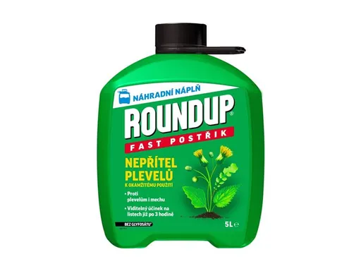 ROUNDUP Fast bez glyfozátu - náhradná náplň 5l