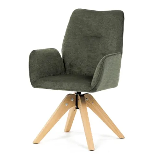 Jedálenská stolička Autronic 60x91 cm zelená látka DCH-C2148 GRN2