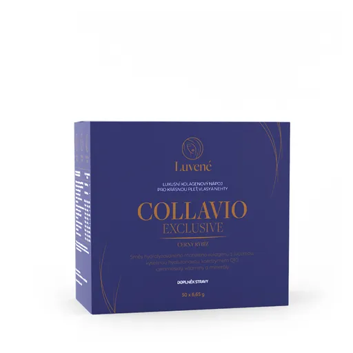 LUVENÉ COLLAVIO Kolagén drink čierne ríbezle 30 sáčkov