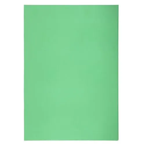 Obal A4 217x309x0,3mm "L" zelený PVC 10ks