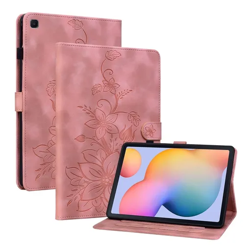 ART LILY Zaklápacie puzdro pre Samsung Galaxy Tab S6 Lite 2024 / S6 Lite 2022 / S6 Lite ružové