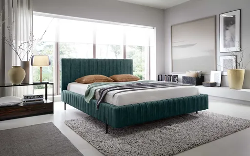 ArtElta Manželská posteľ PLISSA s výklopným roštom | 160 x 200 cm Farebné prevedenie PLISSA: Relax 38