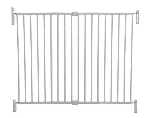 DREAMBABY Zábrana bezpečnostná Broadway 2-panelová extra široká 76-134,5 cm biela