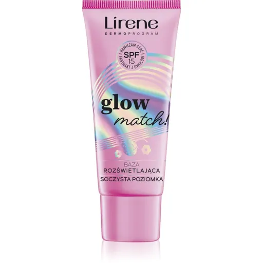 Lirene Base Glow Match rozjasňujúca báza pod make-up SPF 15 30 ml