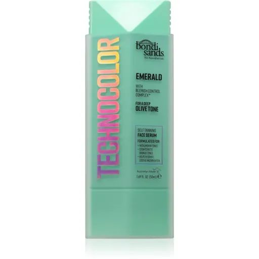 Bondi Sands Technocolor Emerald samoopaľovacie sérum na tvár 50 ml