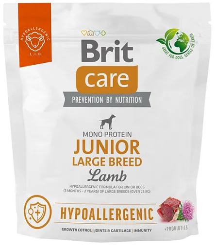 Brit Care dog Hypoallergenic Junior Large Breed 1kg