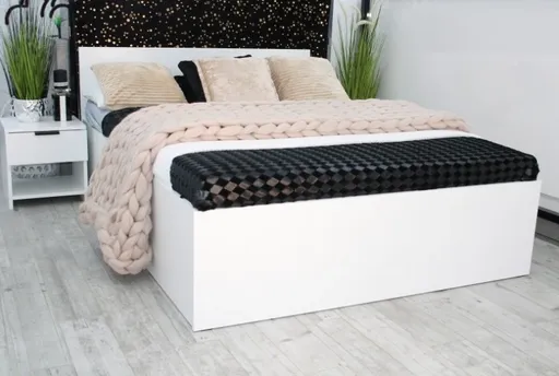 Elvisia Posteľ DESA s roštom | 90 x 200 cm Farba: Biela