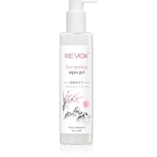 Revox B77 Japanese Routine Face Peeling Aqua Gel jemný čistiaci peeling na tvár 250 ml