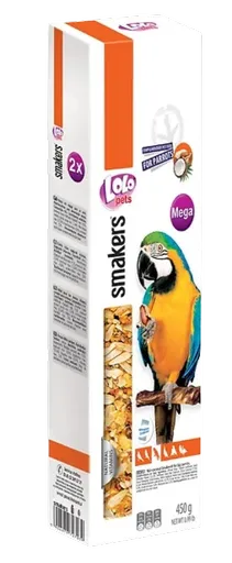 Lolo Pets Smakers Tyčinky XXL ořechovo-kokosové 450 g