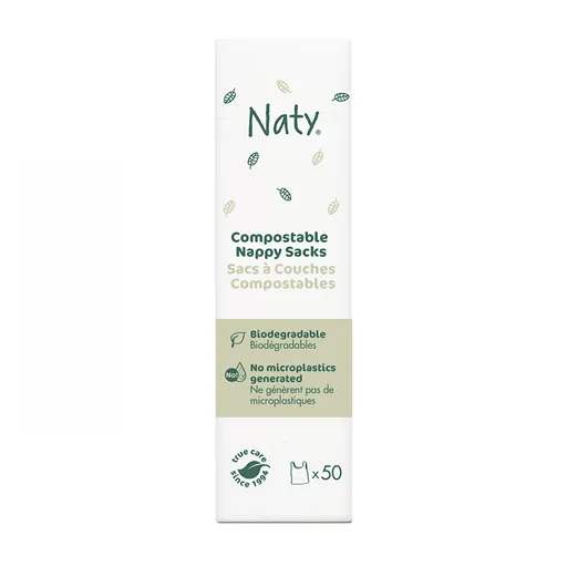 ECO BY NATY Vrecká na použité plienky bez vône 50 kusov