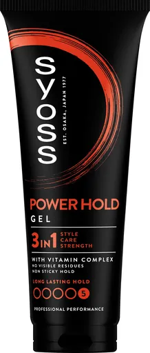 SYOSS Men Power Hold Extreme - gél 250 ml (9000100654074)